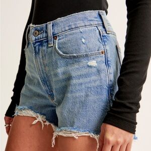 Abercrombie High Rise Mom Shorts